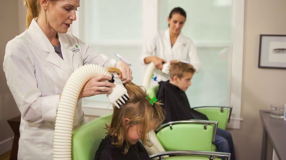 Our head lice treatment clinicians know how to get rid of lice and lice eggs!